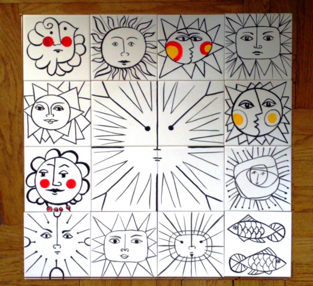 Dans le style de Vallauris...