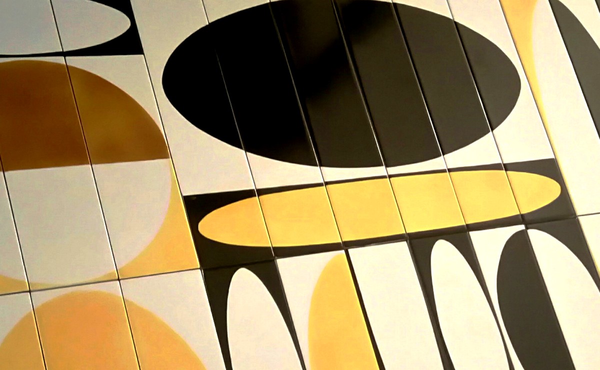 Crédence Vallauris détail